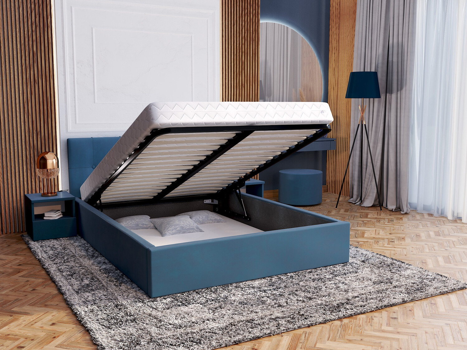 Ágy Fairfield 107 (Türkiz)