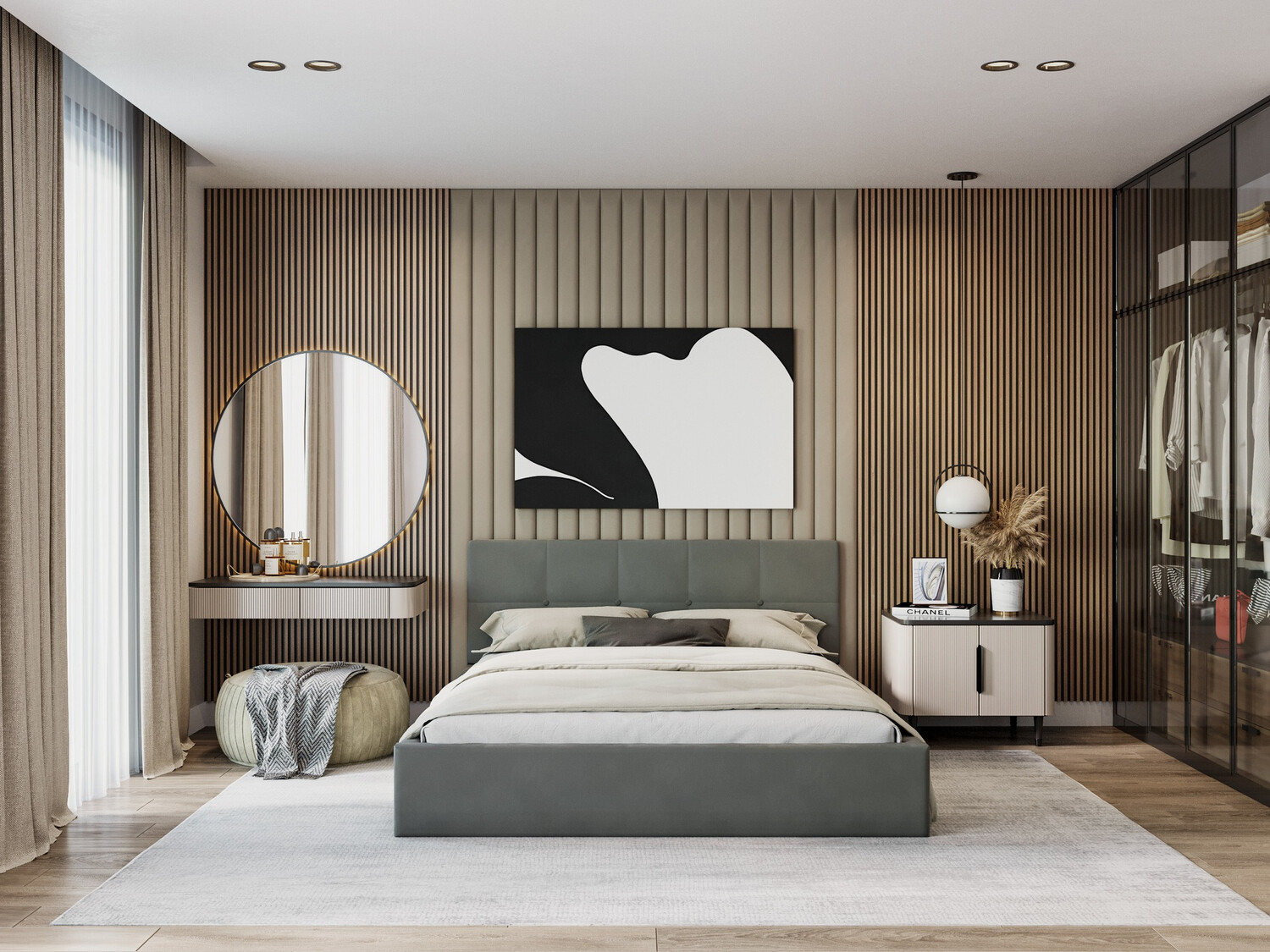 Ágy Fairfield 107 (Grafit)