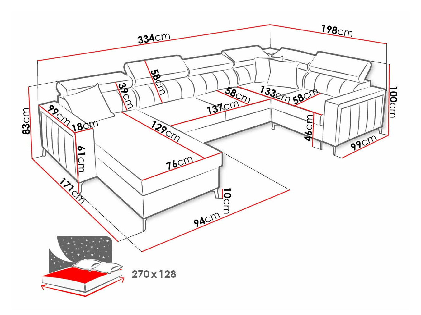 Sarokkanapé Sarasota 153 (Mono 244 + Botanical 36)