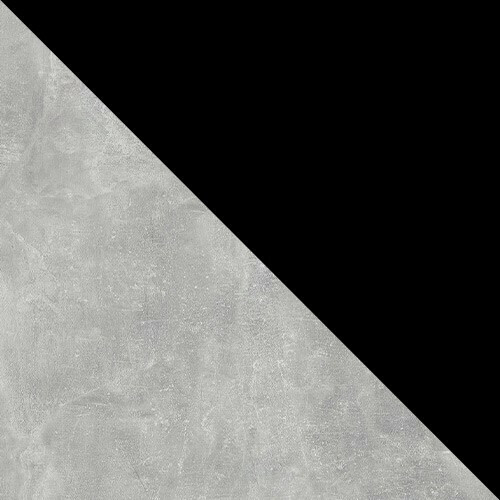 Étkezőgarnitúra Edmond 121 (Szürke márvány + Fekete)