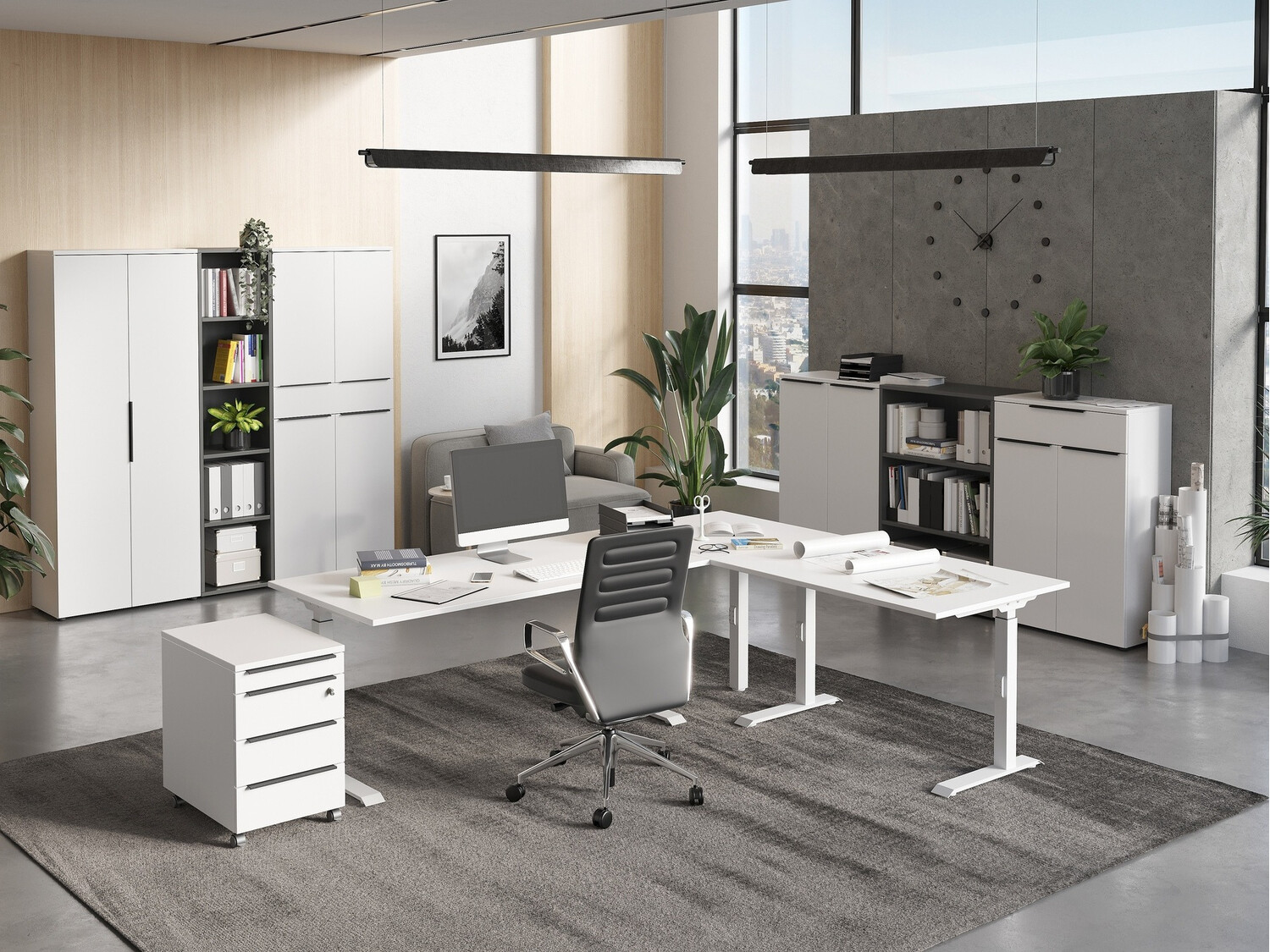 Könyvespolc Feltoru 102 (Fehér)