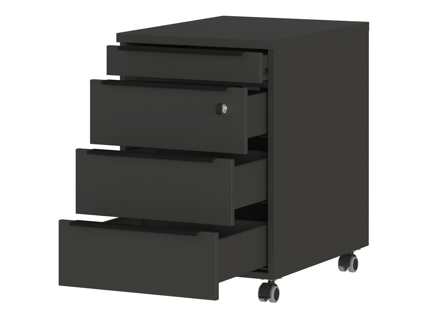 Görgős konténer Feltoru 106 (Grafit)