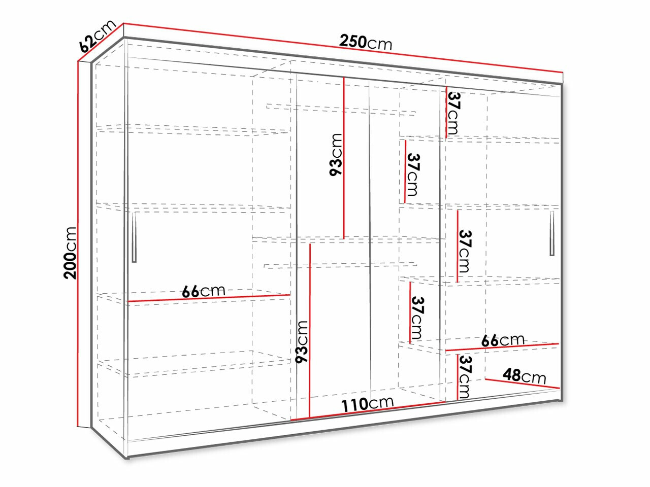 Gardróbszekrény Hartford 469