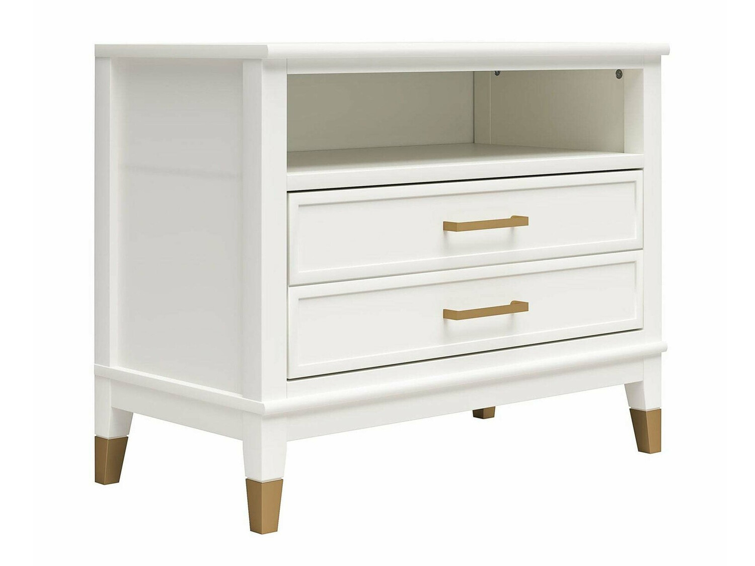 Éjjeliszekrény CosmoLiving by Cosmopolitan Belromu 107 (Fehér)