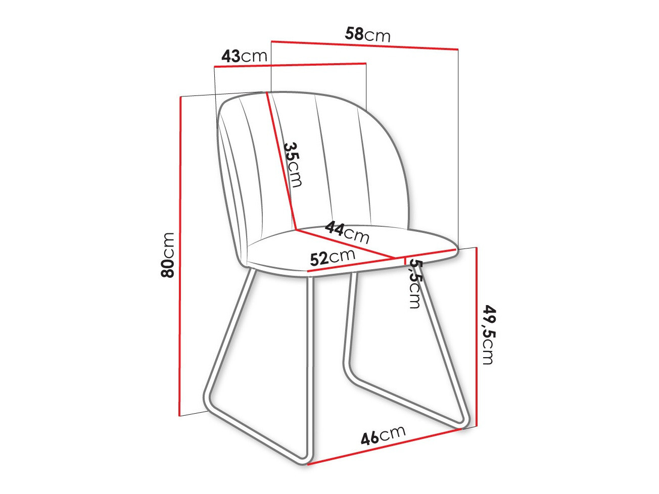 Szék Comfivo 101 (Magic Velvet 2216)
