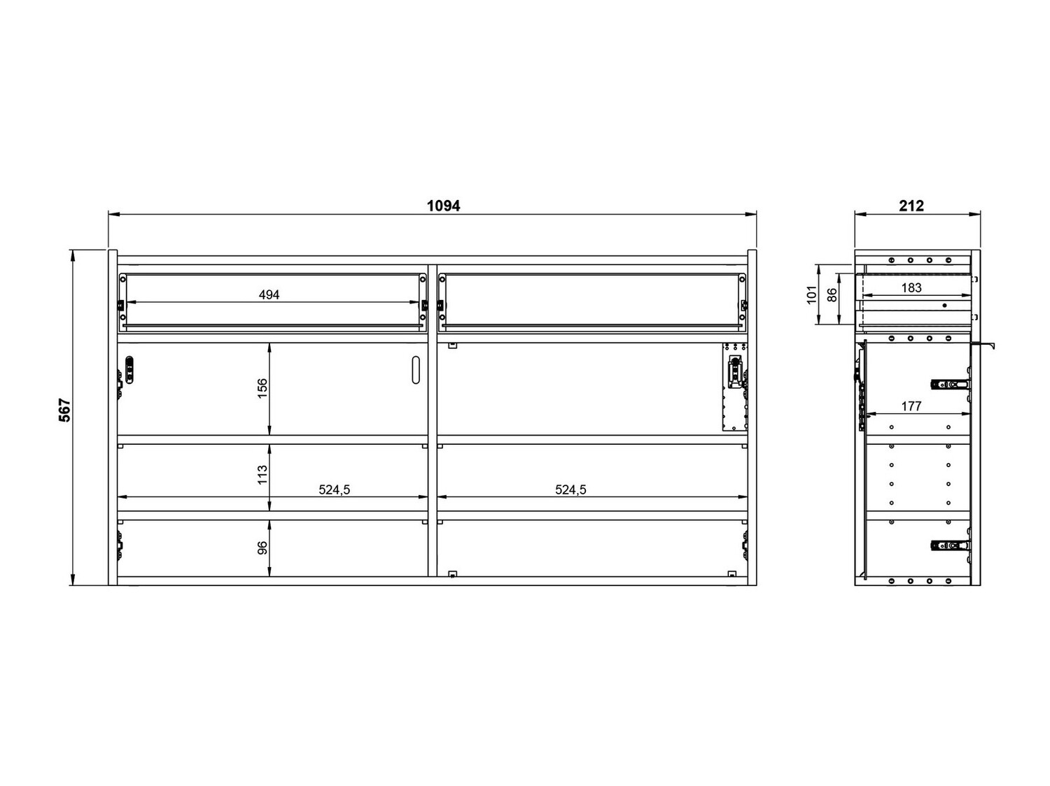 Előszoba garnitúra Cirsale 106 (Poros zöld + Navarra tölgy)