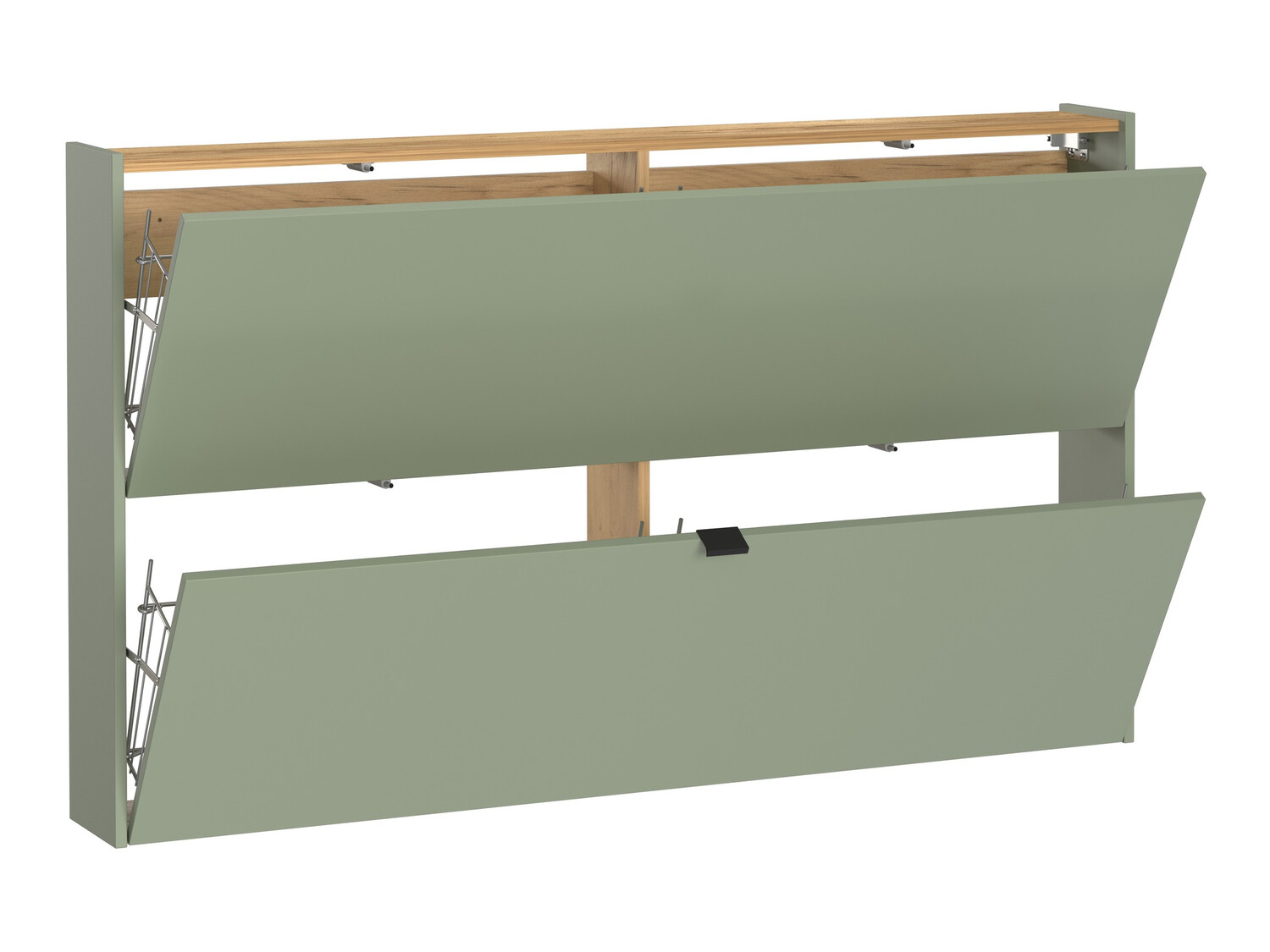 Előszoba garnitúra Cirsale 109 (Poros zöld + Navarra tölgy)