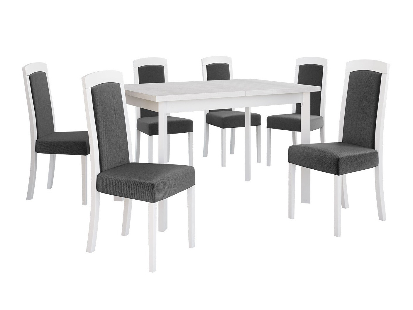 Étkezőgarnitúra Victorville 351 (Fehér)