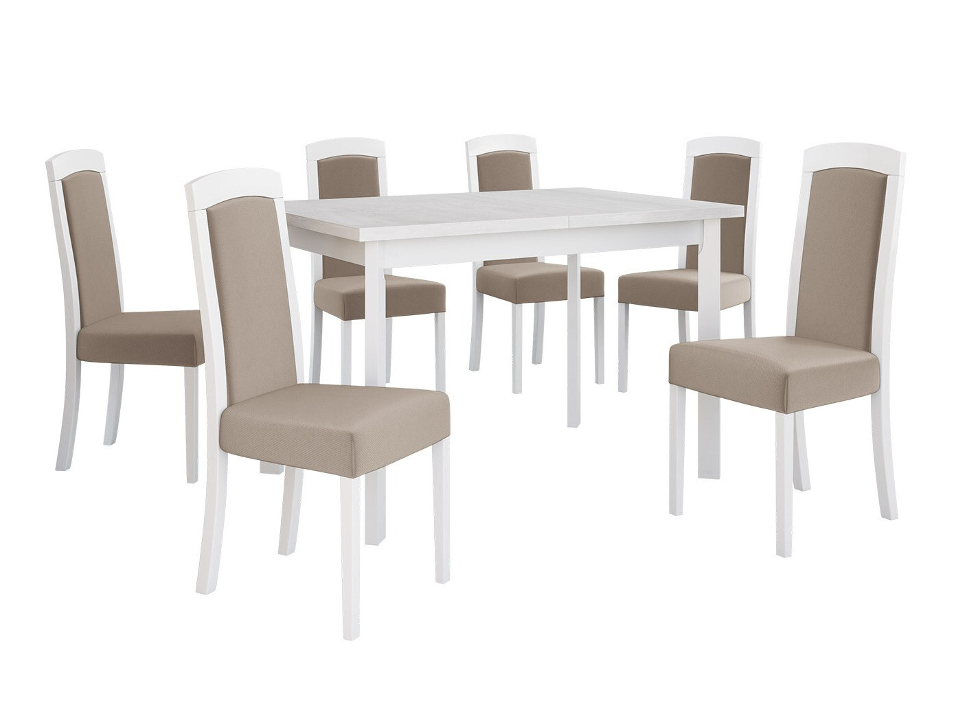 Étkezőgarnitúra Victorville 351 (Fehér)