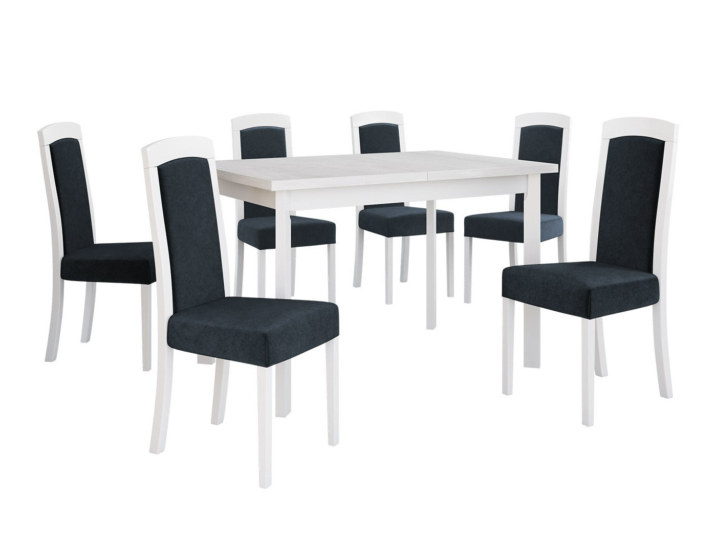 Étkezőgarnitúra Victorville 351 (Fehér)