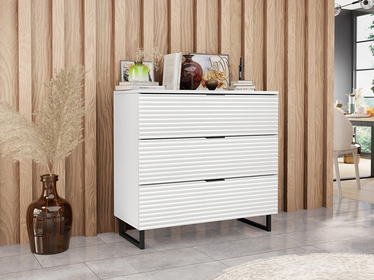 Komód Sarasota 177 (Fehér)