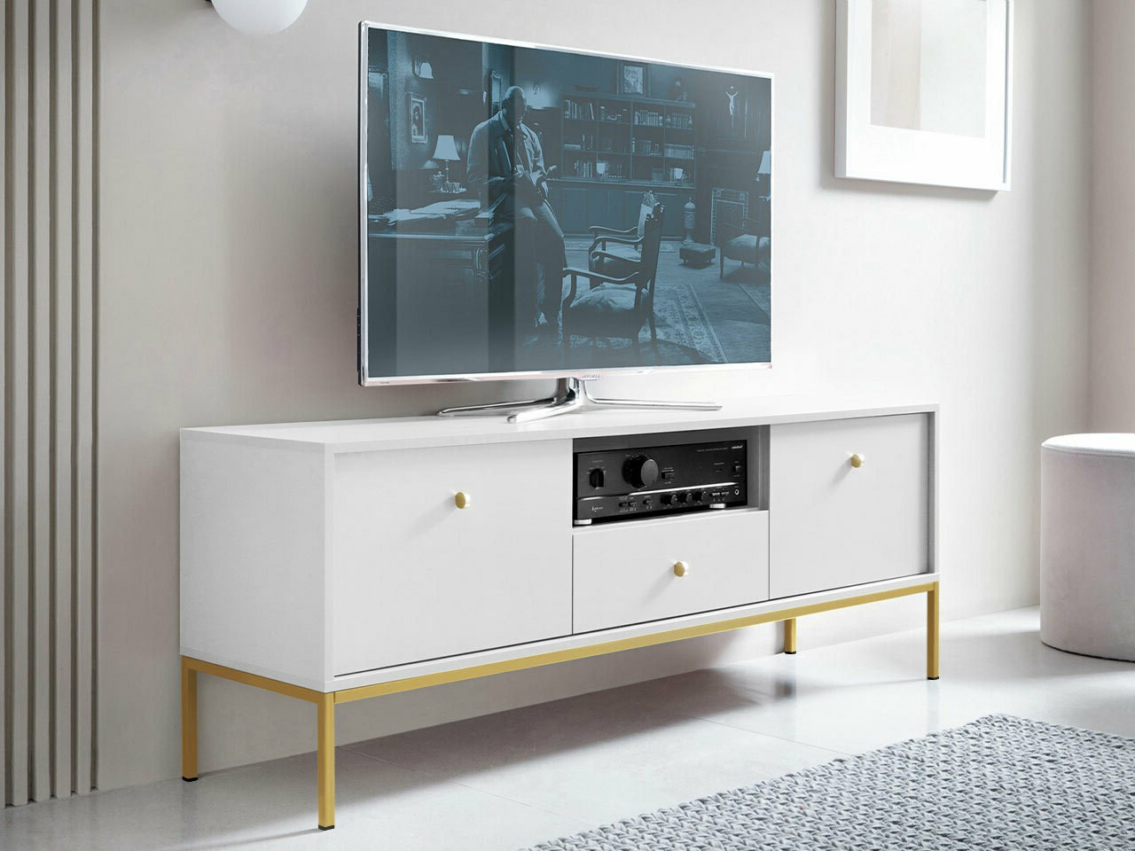 TV-állvány Formis (Fehér)