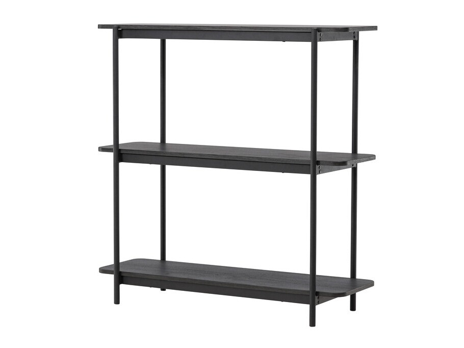 Könyvespolc Dallas 4266 (Fekete tölgy)