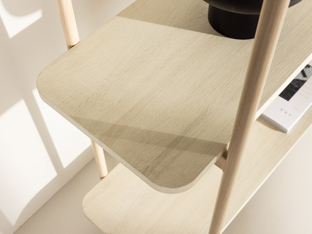 Könyvespolc Dallas 4266 (Világos fa)