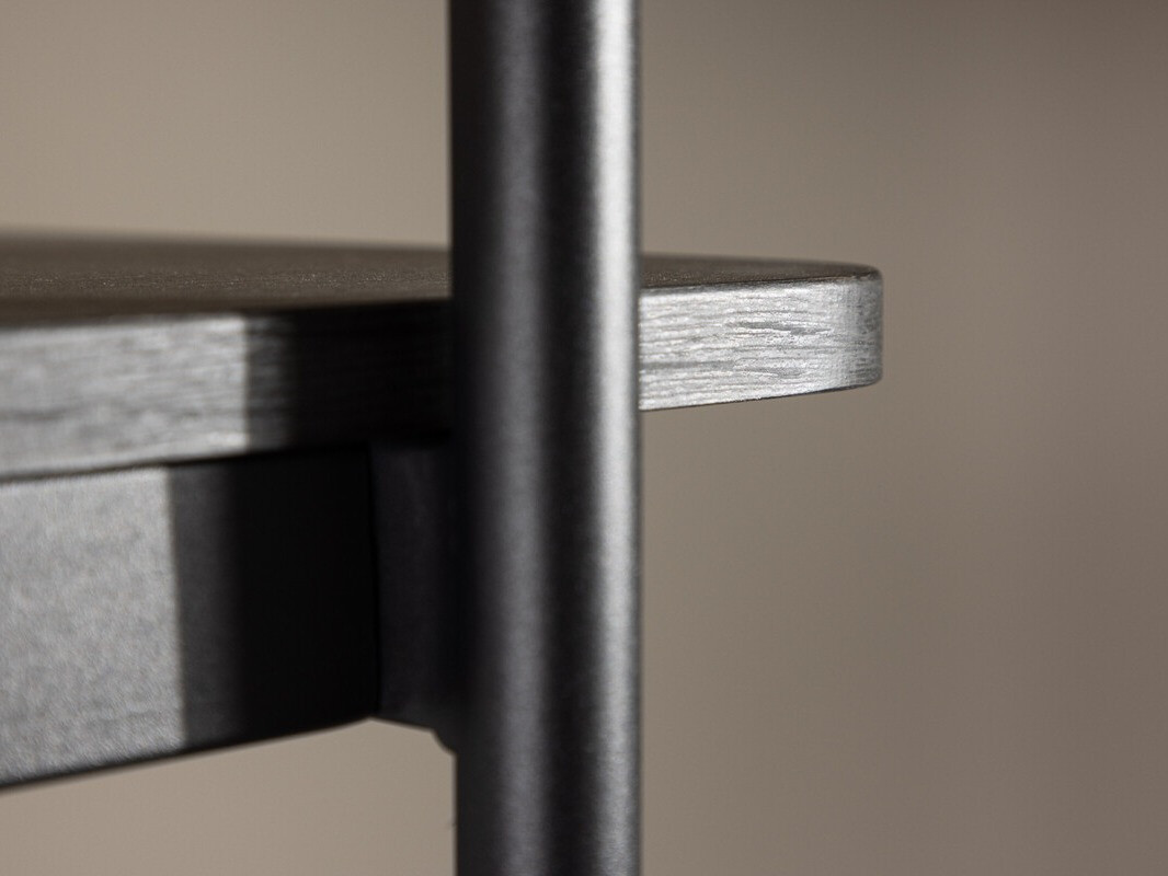 Könyvespolc Dallas 4267 (Fekete tölgy)