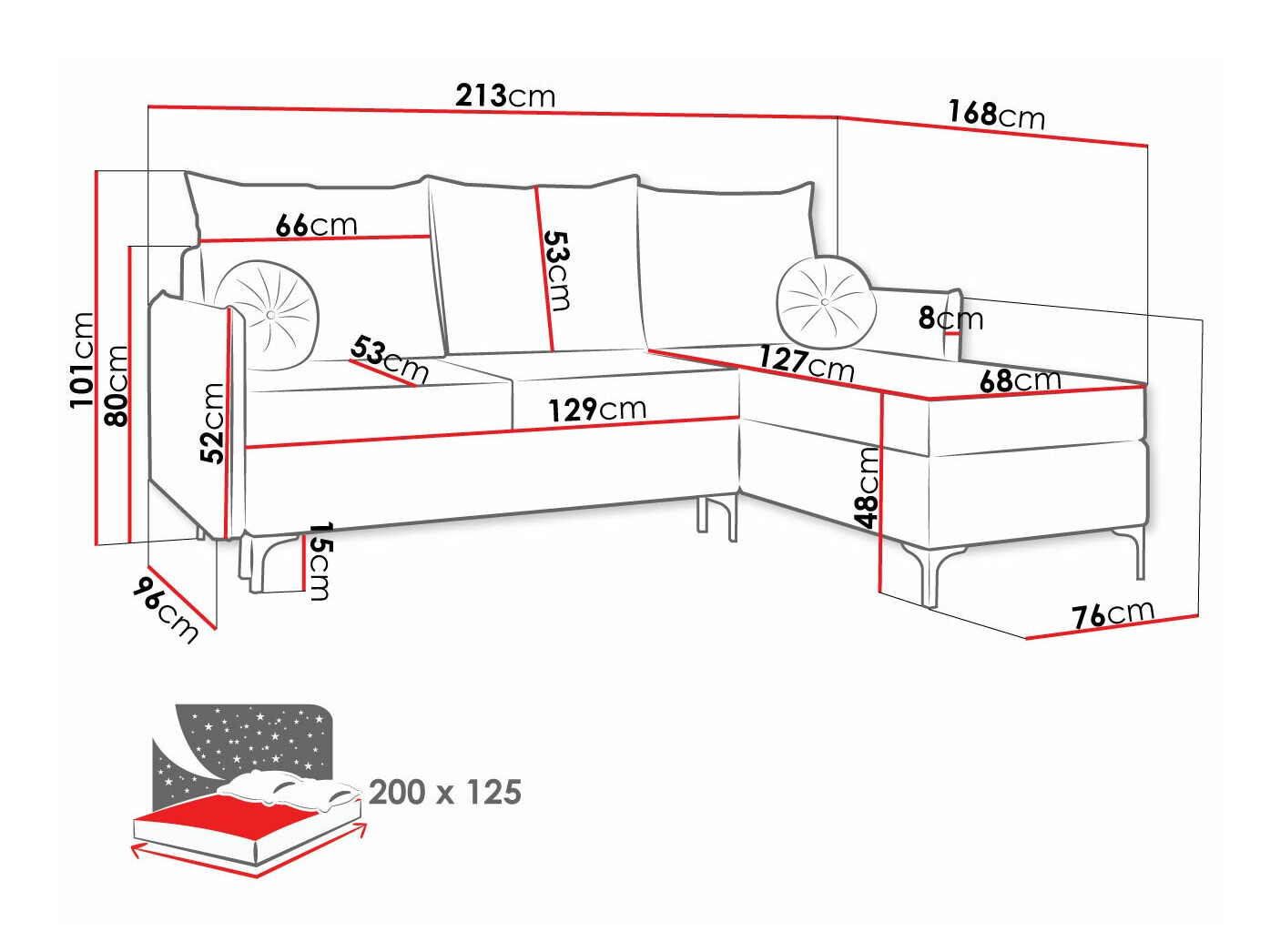 Sarokkanapé Clovis 112 (Manila 16)