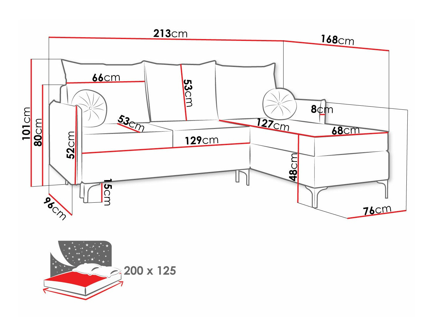 Sarokkanapé Clovis 112 (Manila 19)