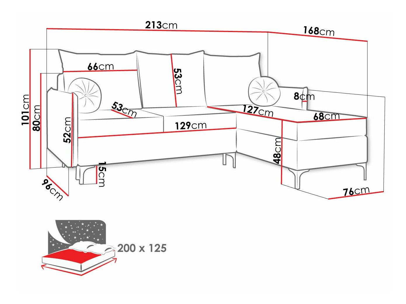Sarokkanapé Clovis 112 (Manila 25)
