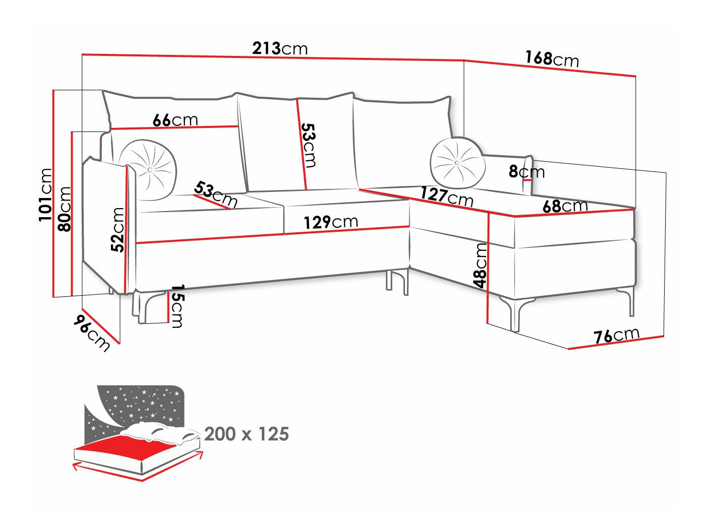 Sarokkanapé Clovis 112 (Manila 25)