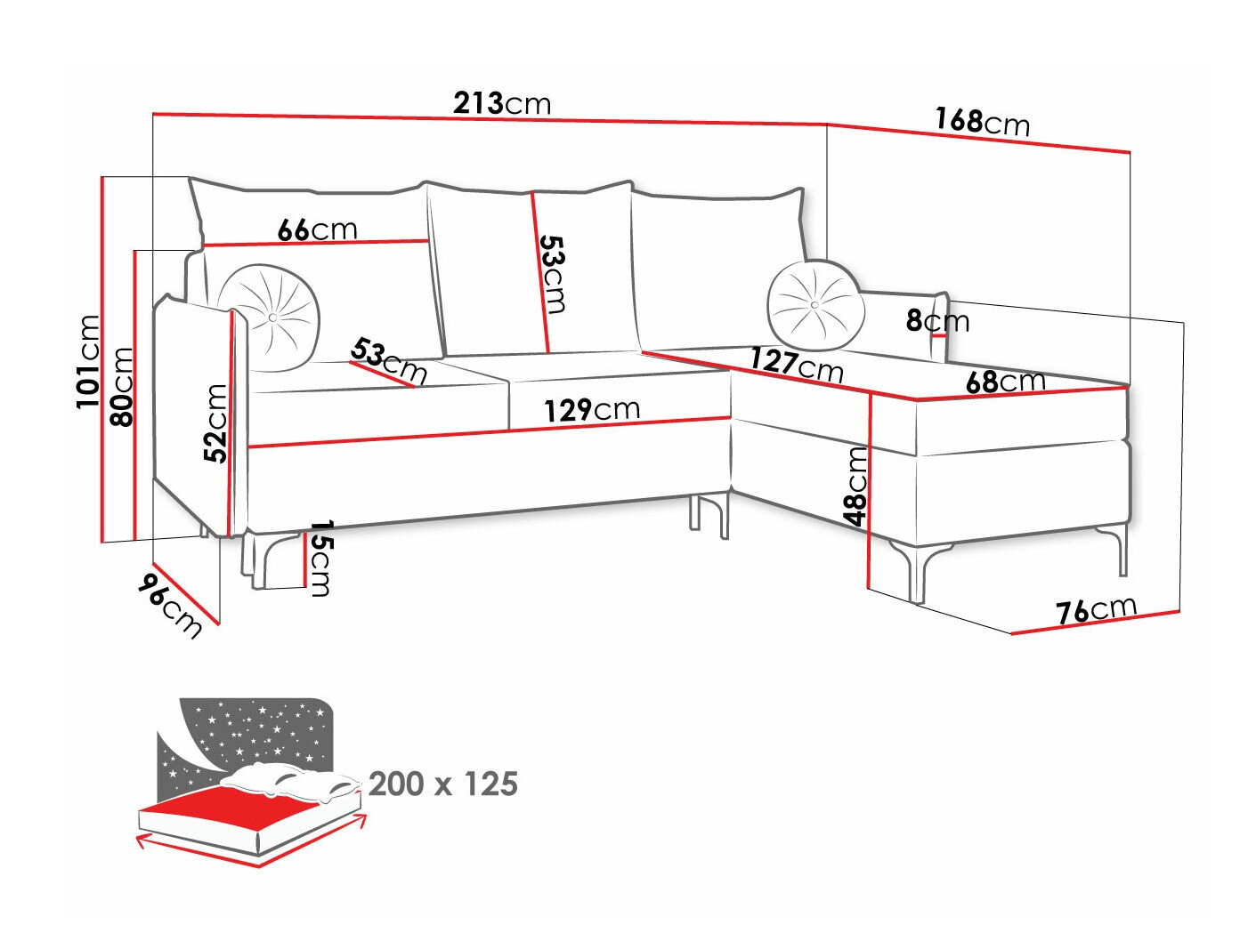 Sarokkanapé Clovis 112 (Manila 29)