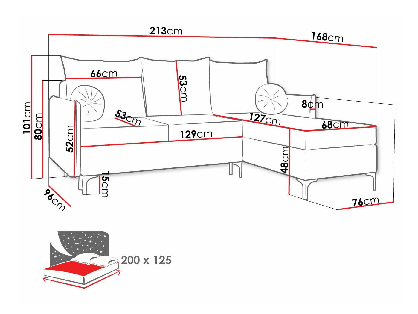Sarokkanapé Clovis 112 (Manila 33)