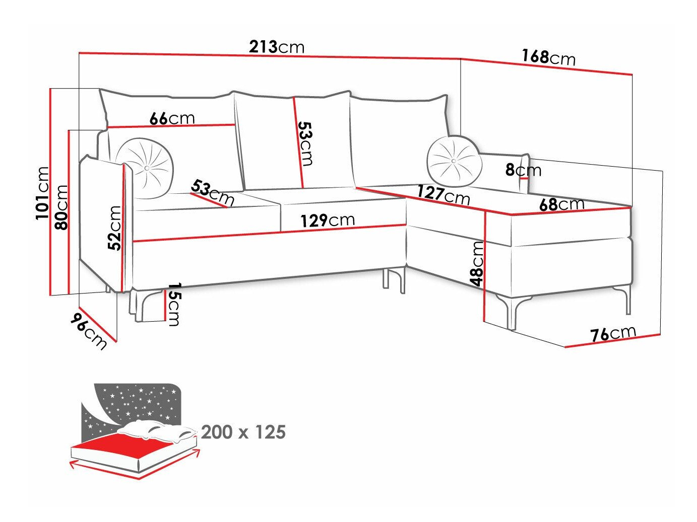 Sarokkanapé Clovis 112 (Manila 35)
