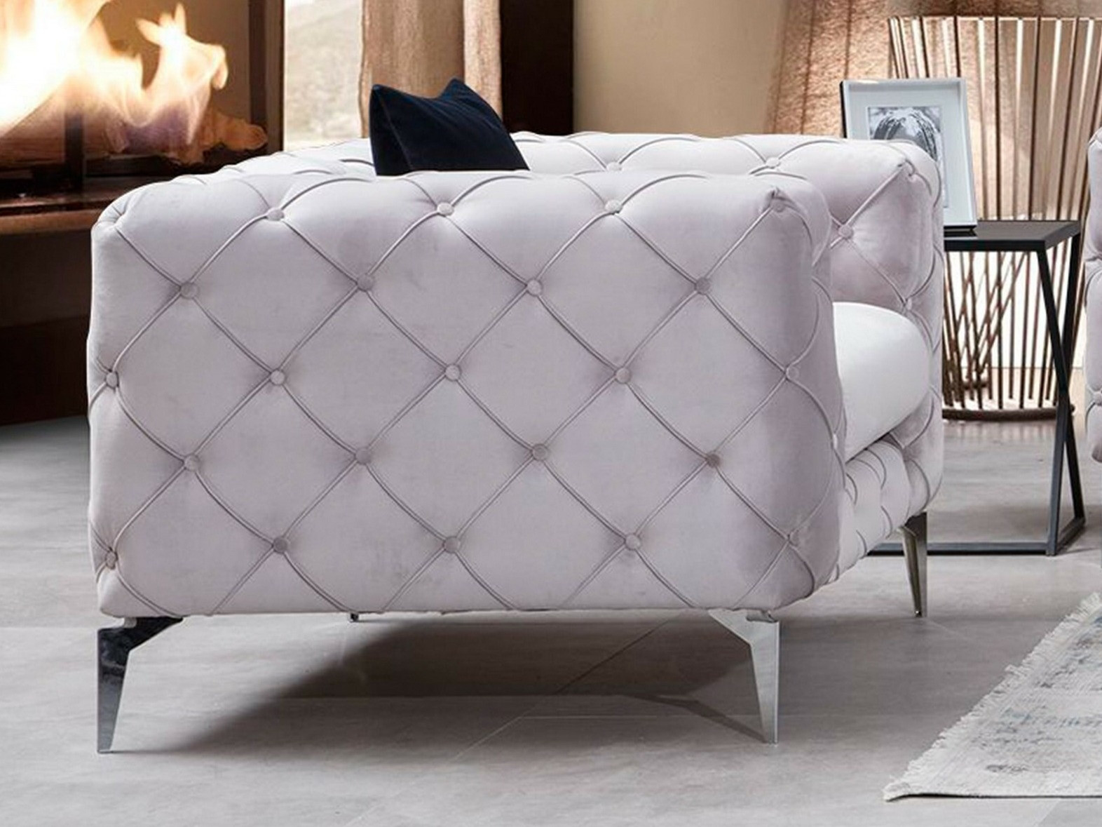 Chesterfield fotel Altadena 358 (Világosszürke)