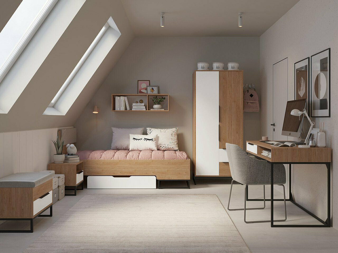 Gardróbszekrény Romcama 106