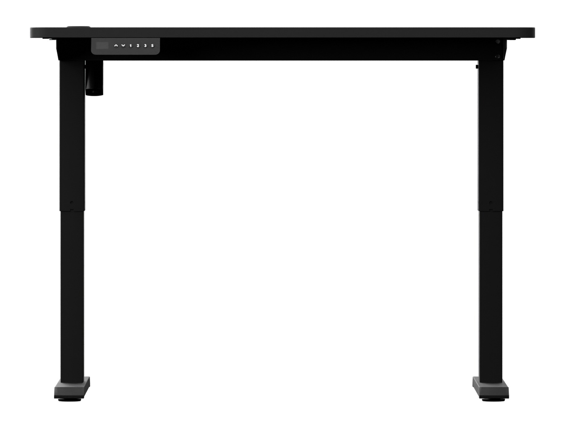 Állítható magasságú íróasztal Lodi 100 (Fekete)