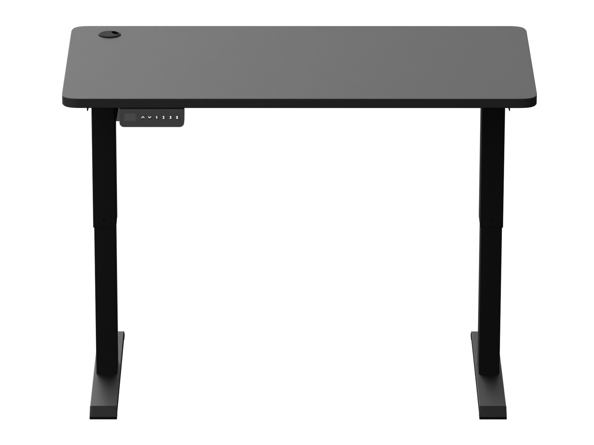 Állítható magasságú íróasztal Lodi 100 (Fekete)