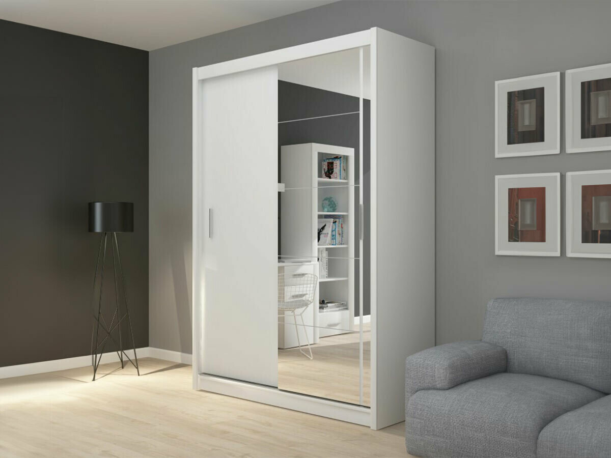 Gardróbszekrény Orlando 117 (Fehér)