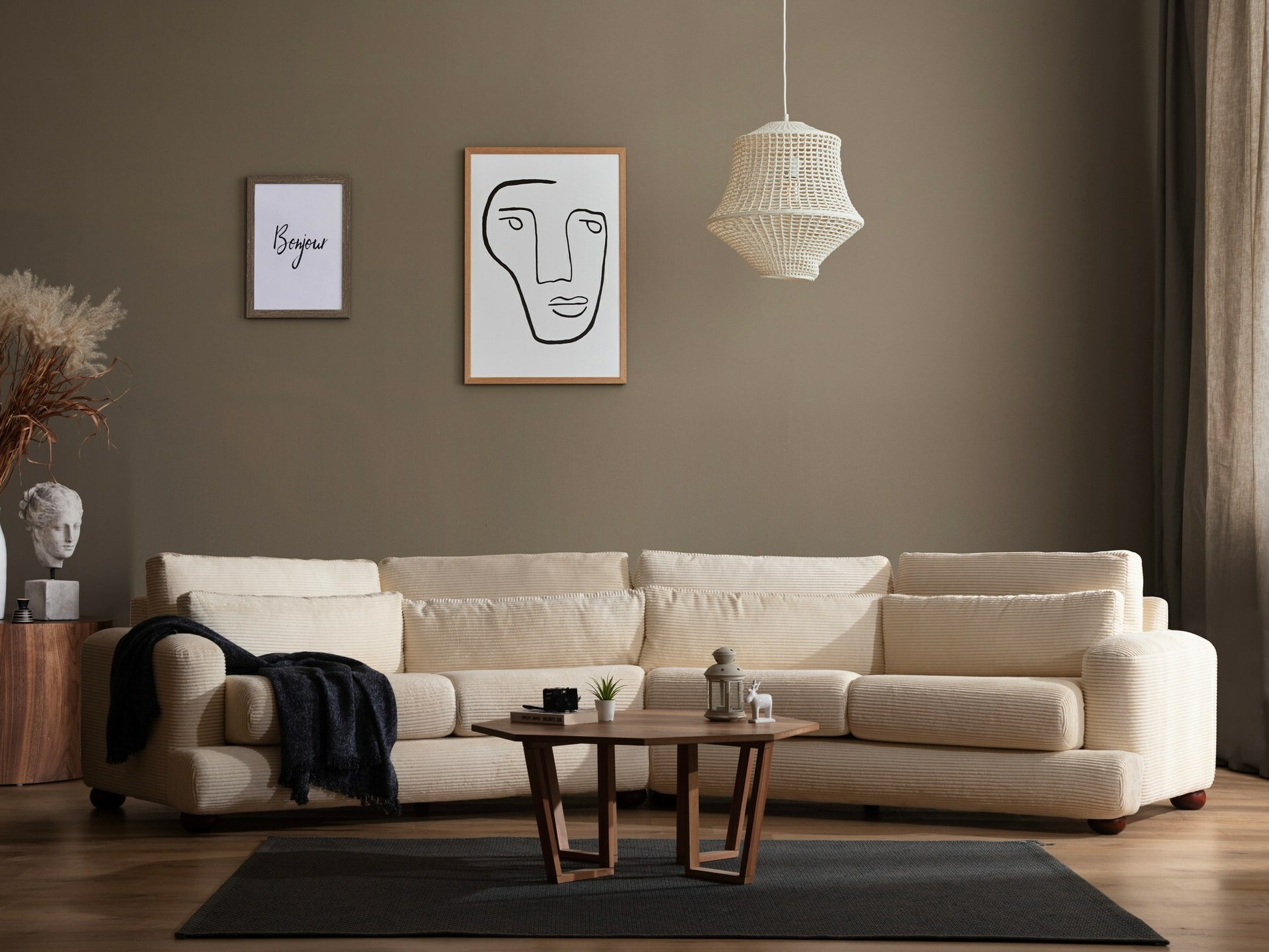 Moduláris kanapé Altadena 432 (Bézs)