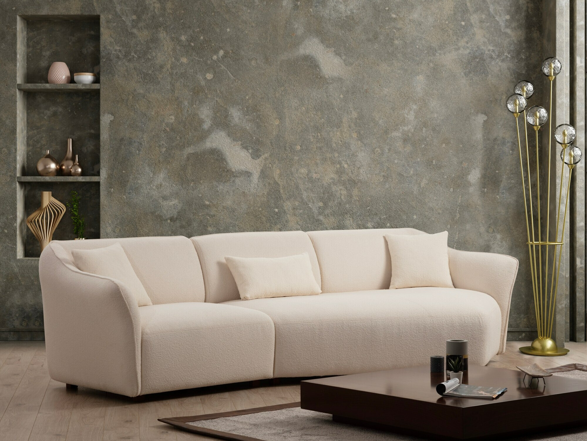 Kanapé Altadena 431 (Krém)