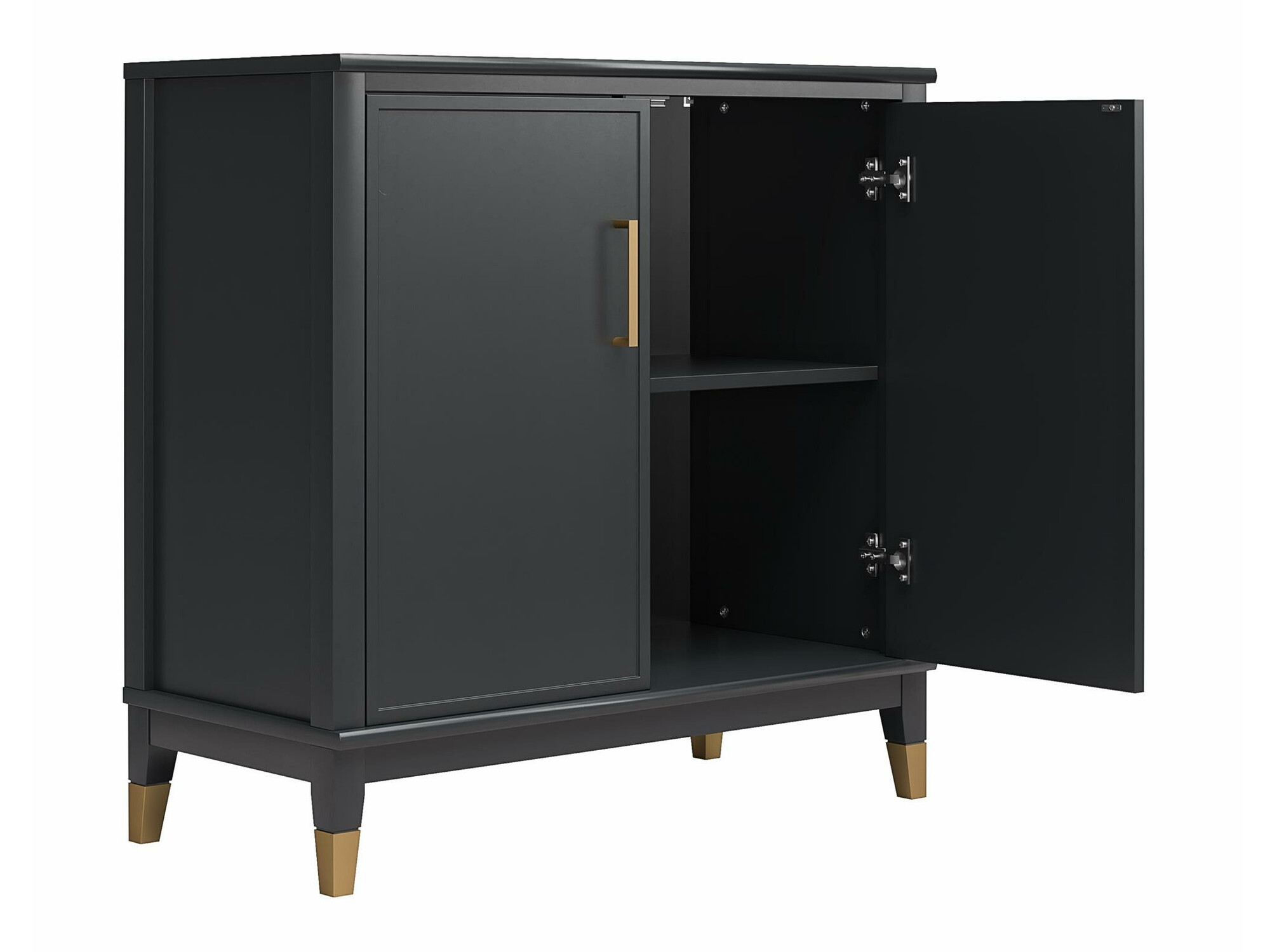 Szekrény CosmoLiving by Cosmopolitan Belromu 108 (Fekete)