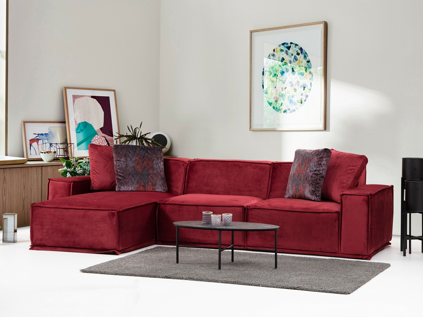 Moduláris sarokkanapé Ferliva 104