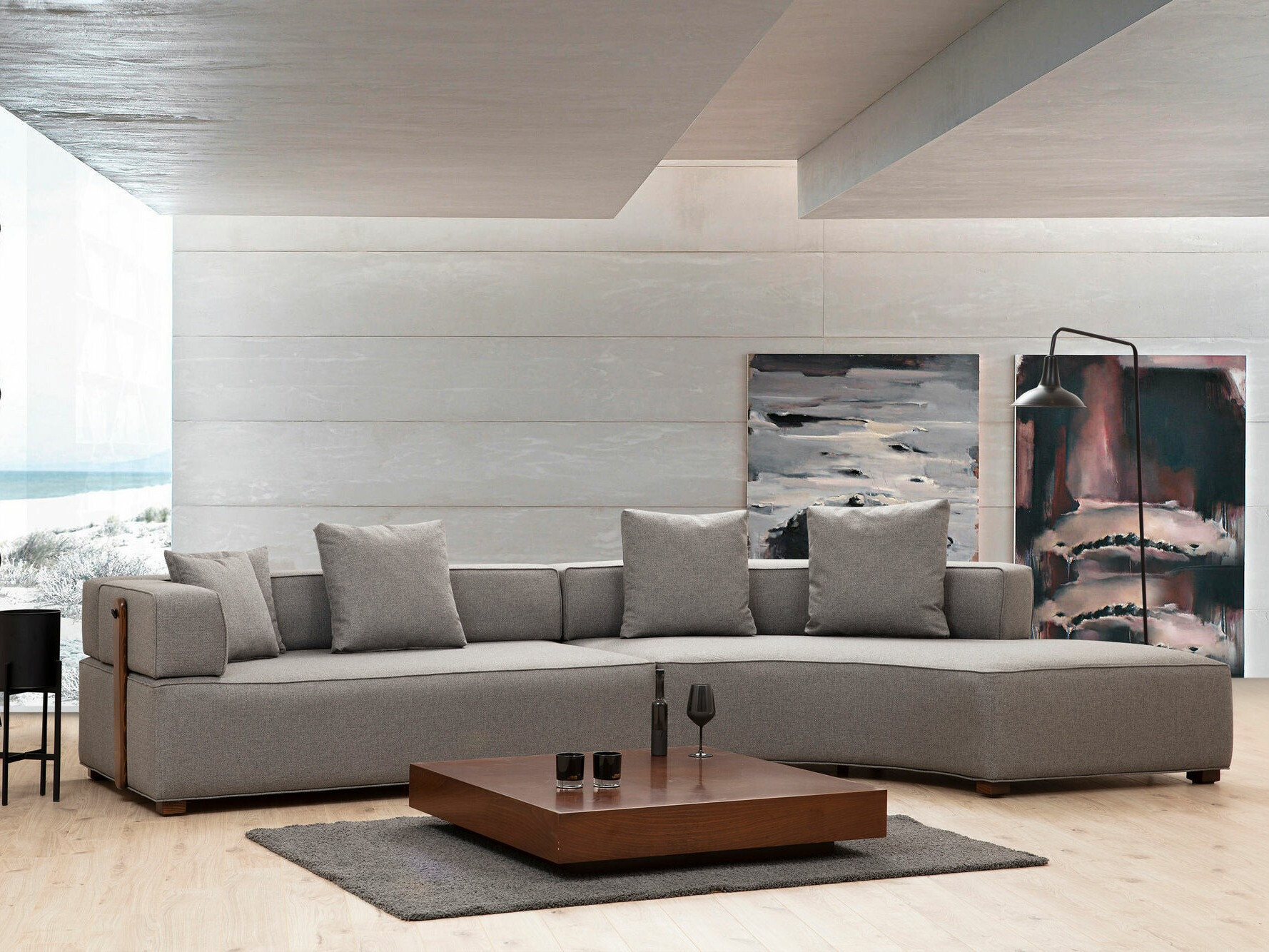 Moduláris sarokkanapé Altadena 451