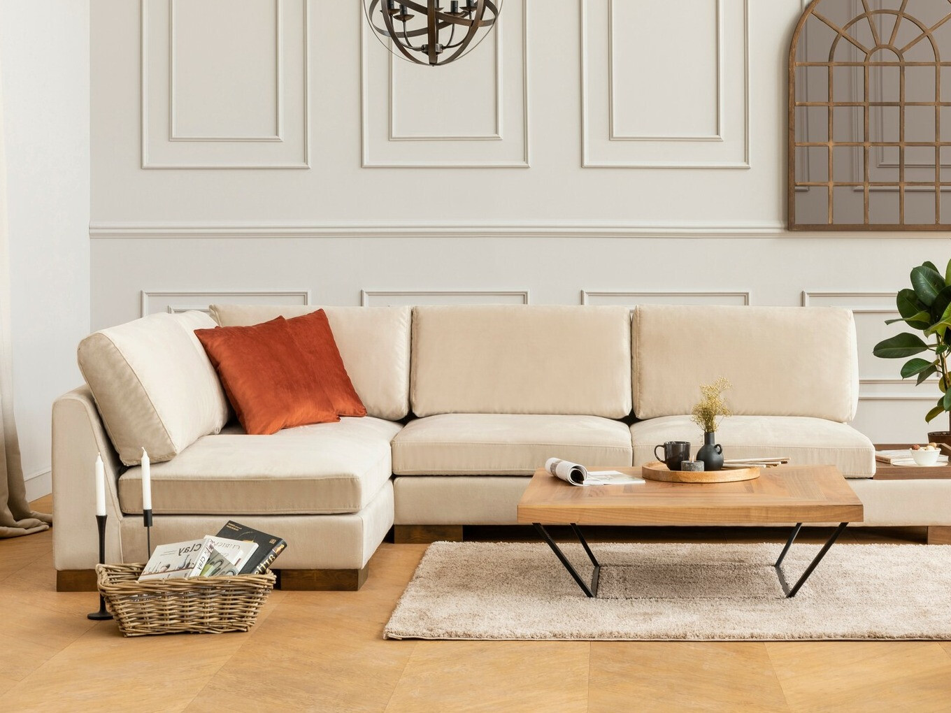 Sarokkanapé Altadena 448 (Bézs)