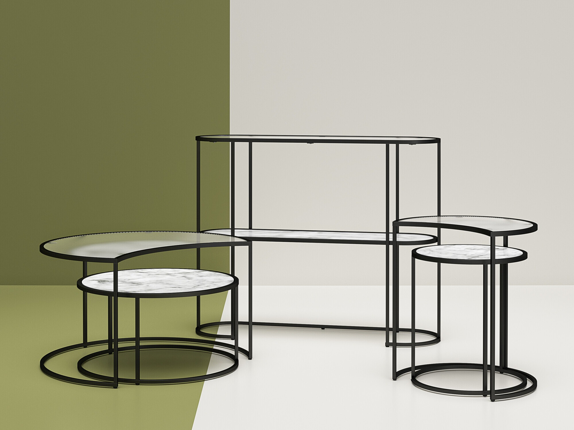 Dohányzóasztal szett Tulsa 628