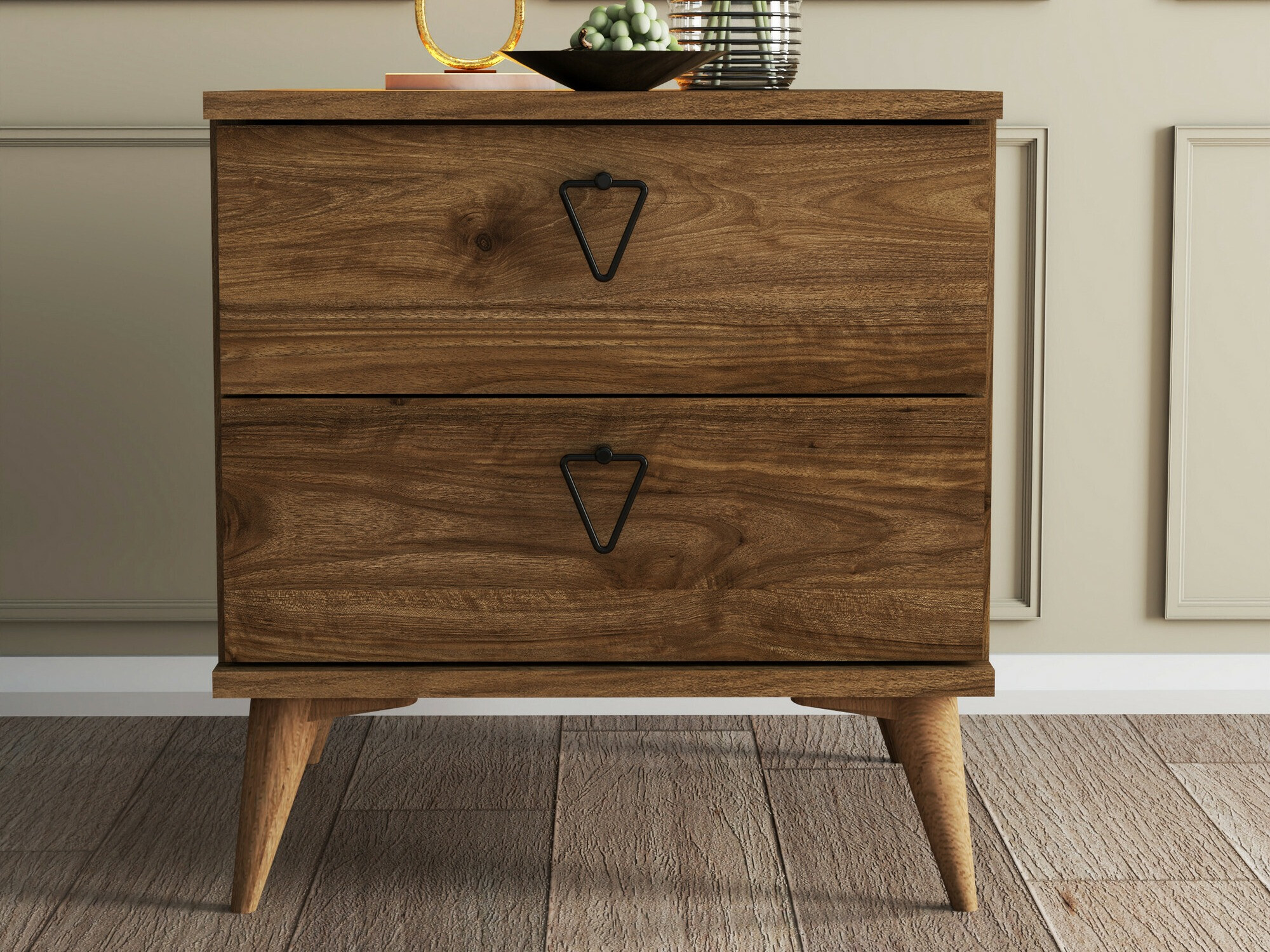 Éjjeliszekrény Kailua 1508 (Dió)