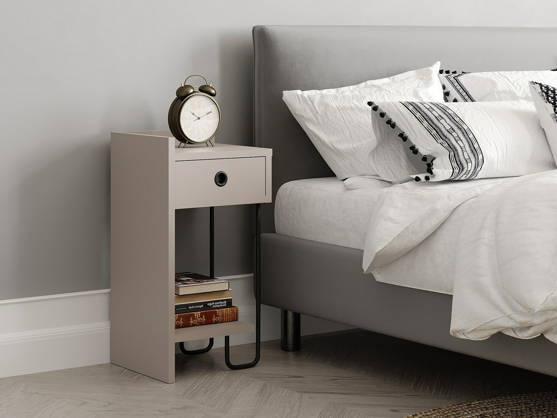 Éjjeliszekrény Kailua 1524 (Cappuccino)