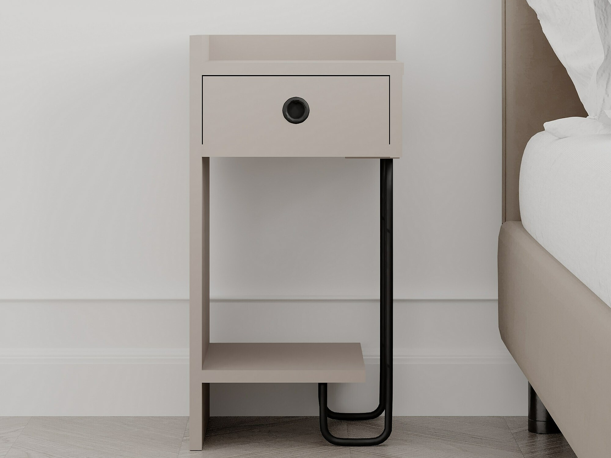 Éjjeliszekrény Kailua 1524 (Cappuccino)