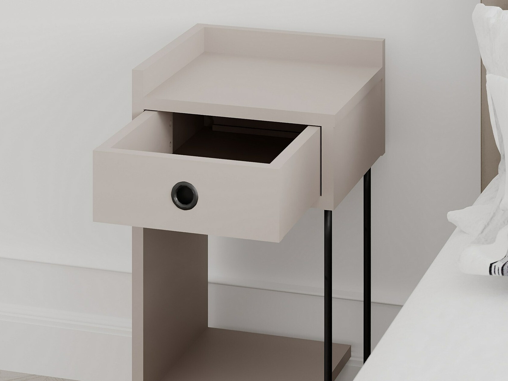 Éjjeliszekrény Kailua 1524 (Cappuccino)