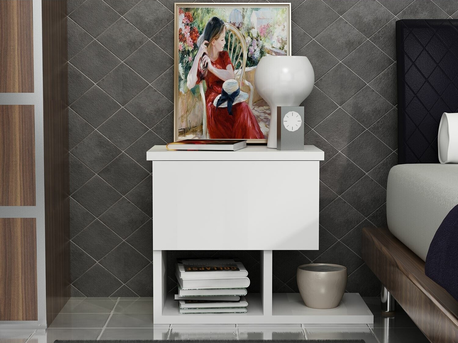 Éjjeliszekrény Kailua 1534