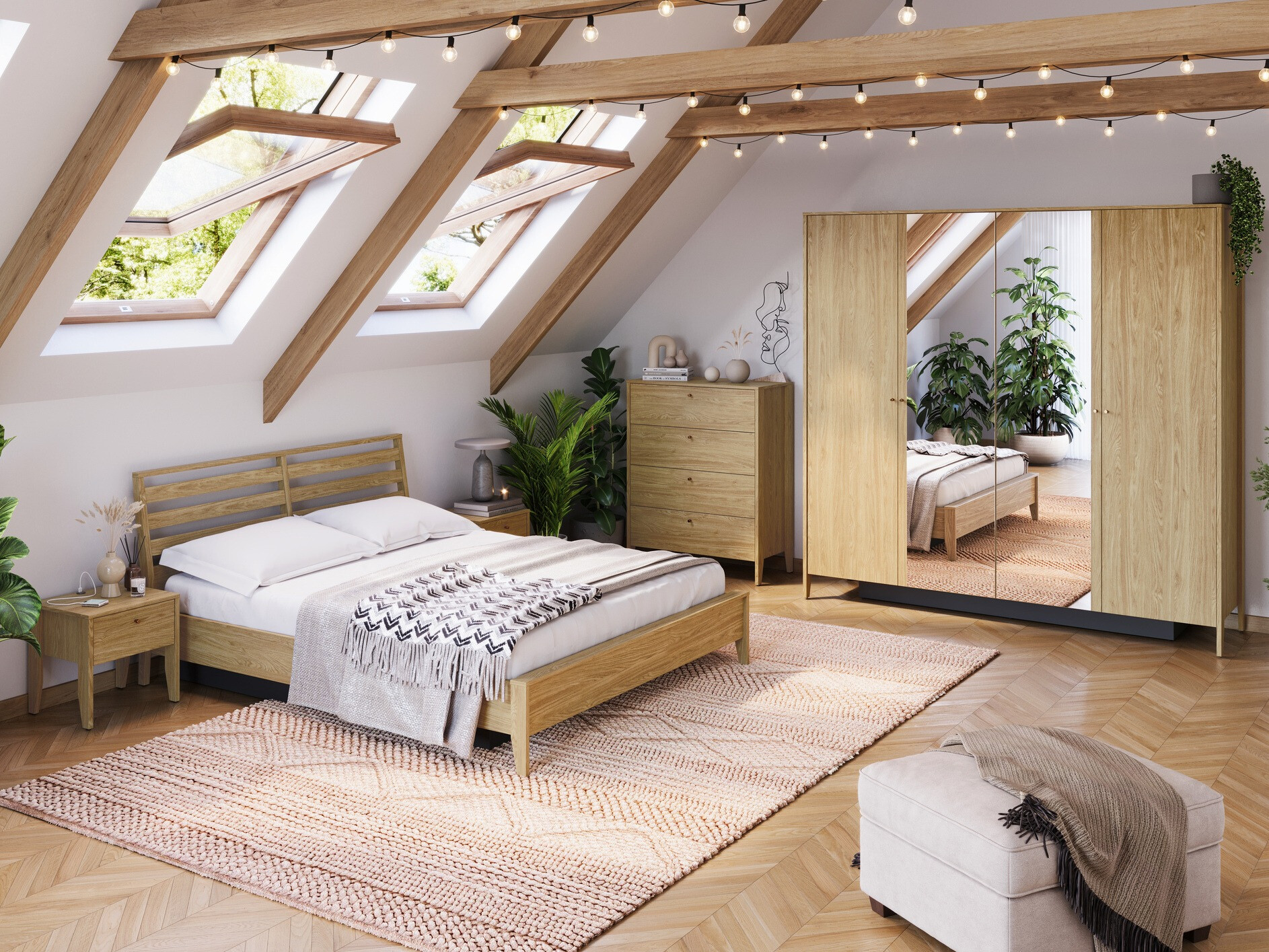 Gardróbszekrény Salviri 100