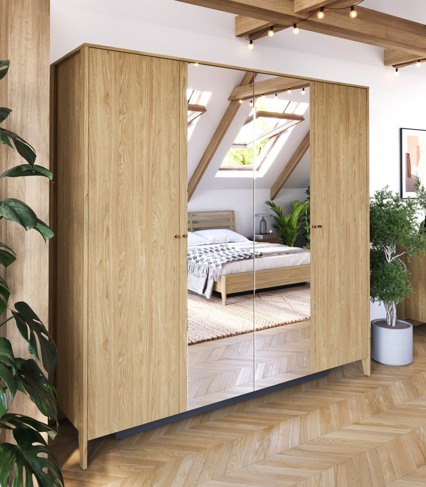 Gardróbszekrény Salviri 100