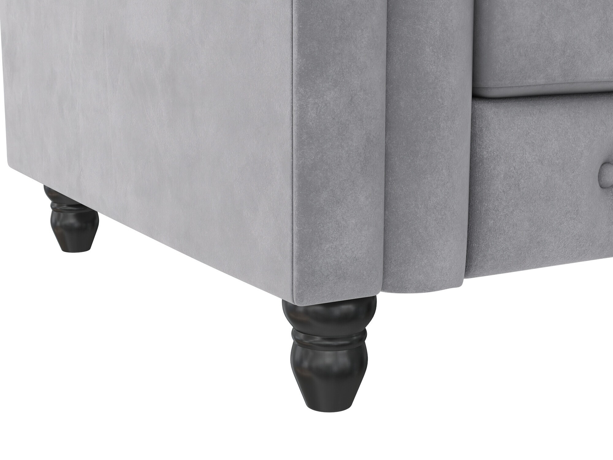 Chesterfield fotel Tulsa 630 (Világosszürke)