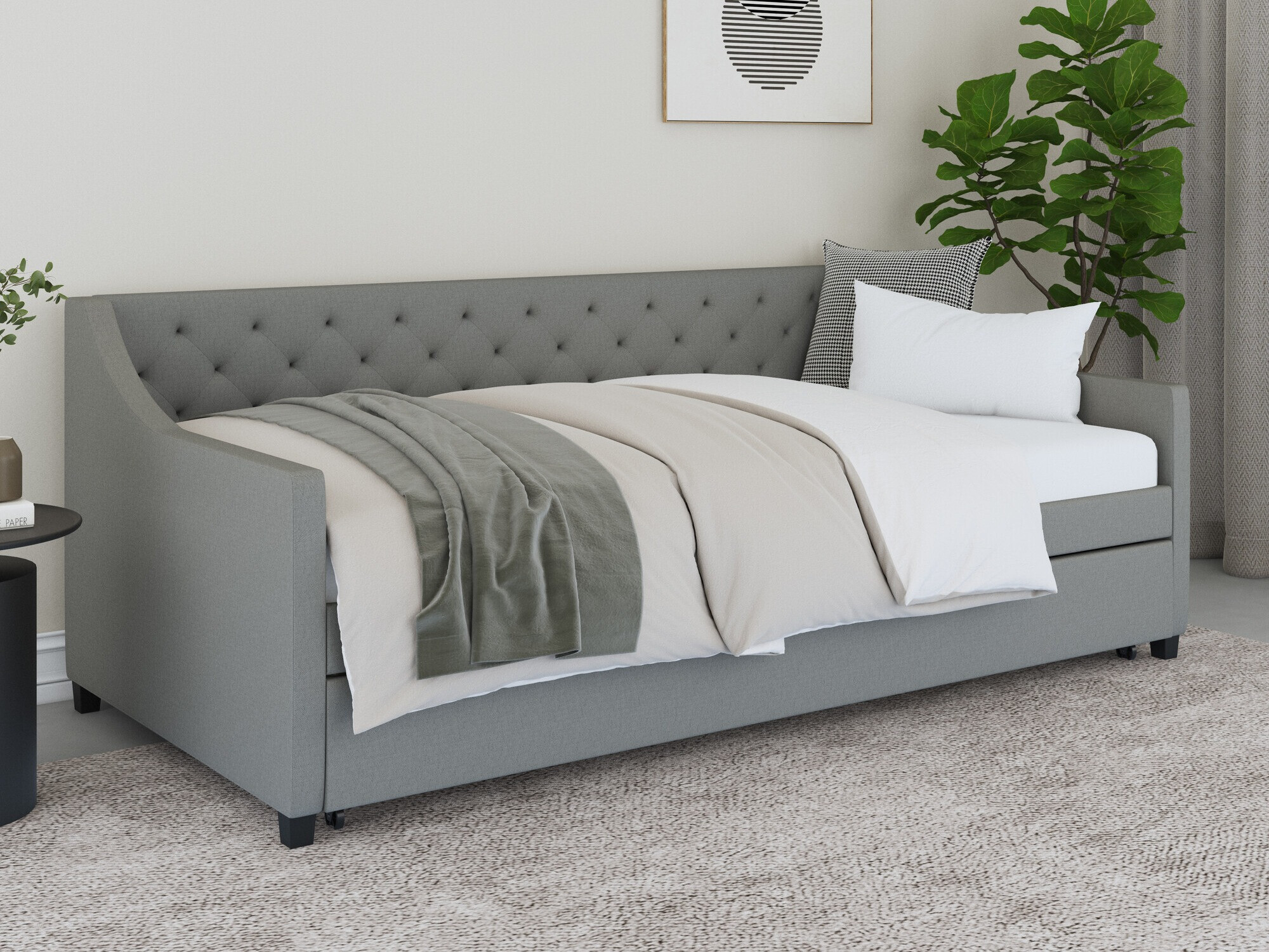 Ágy Denton 1229 (Szürke)