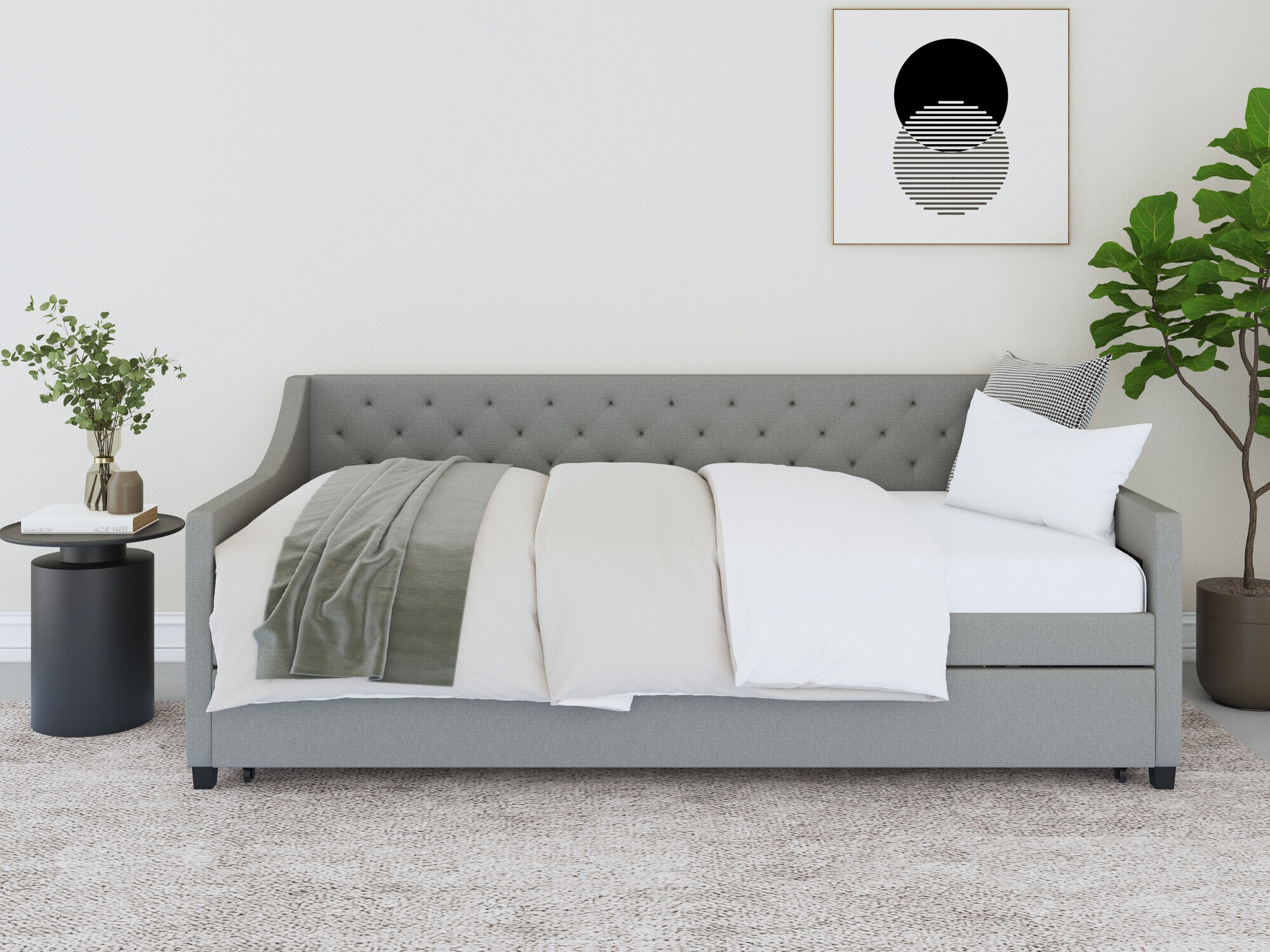 Ágy Denton 1229 (Szürke)