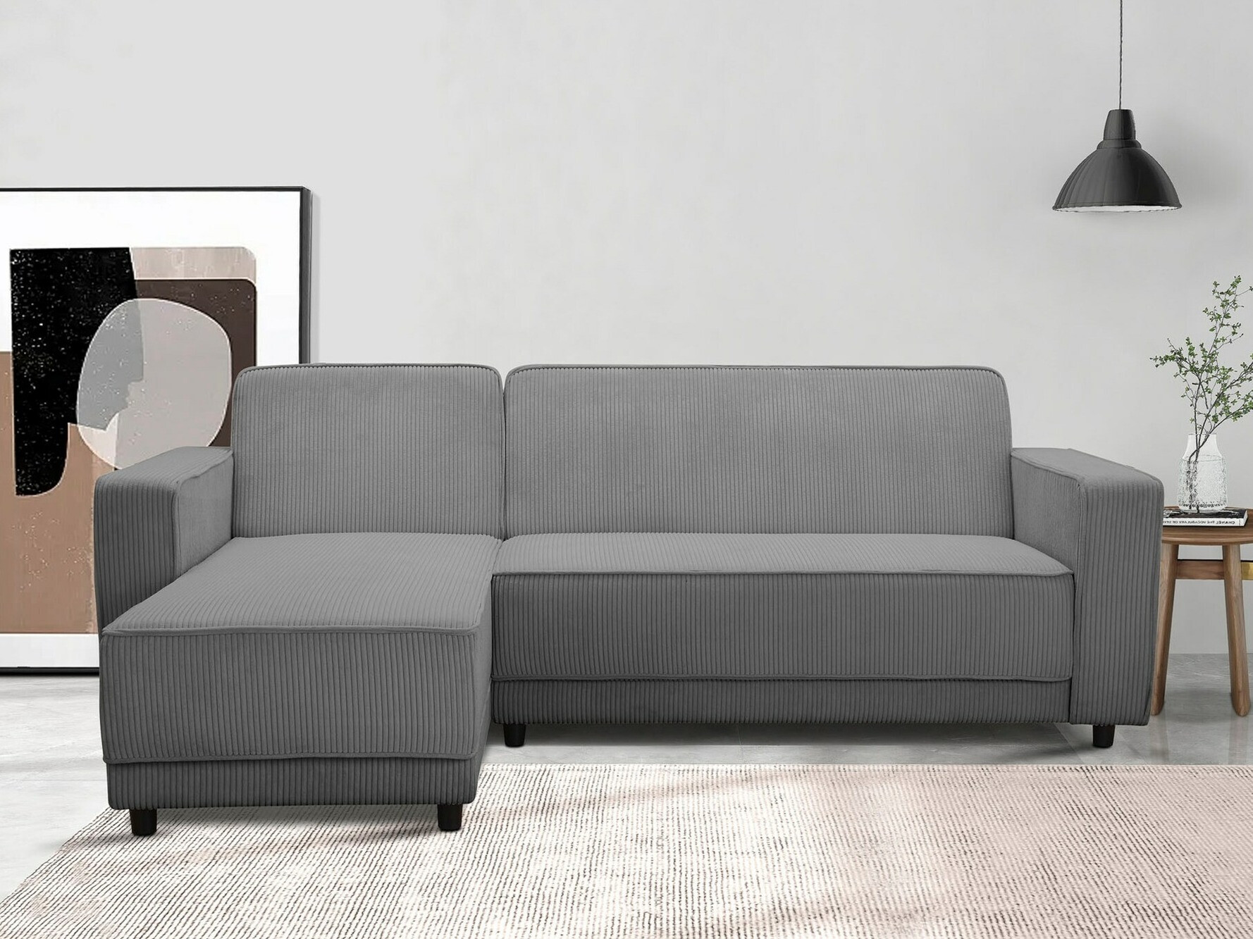 Sarokkanapé Tulsa 633 (Szürke)