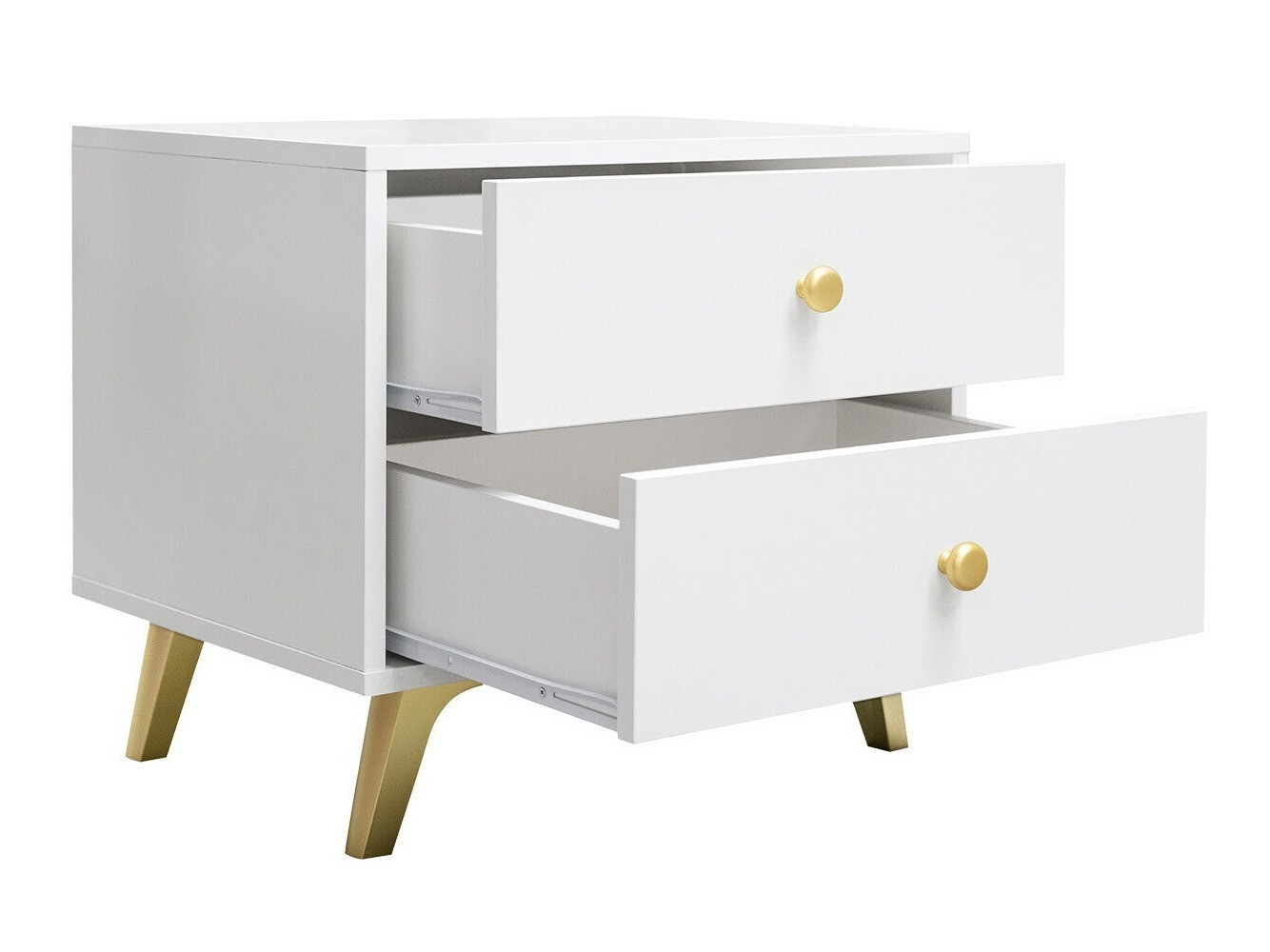 Éjjeliszekrény Monfera 101 (Fehér)